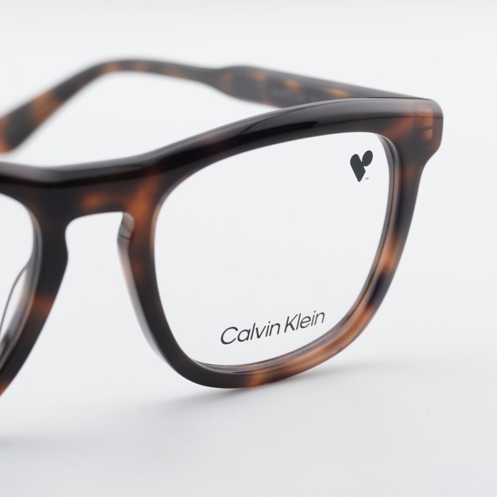 Calvin Klein CK24515 240 Square Eyeglasses 52mm - Havana - Picture 6 of 10